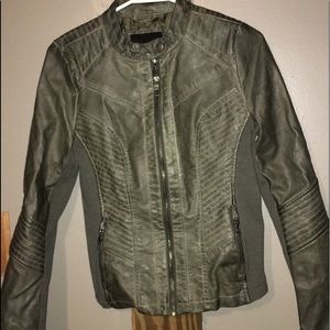 Green Leather jacket